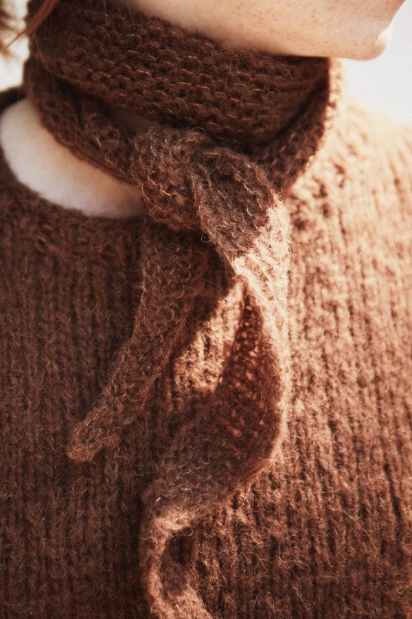 le petit scarf chocolate